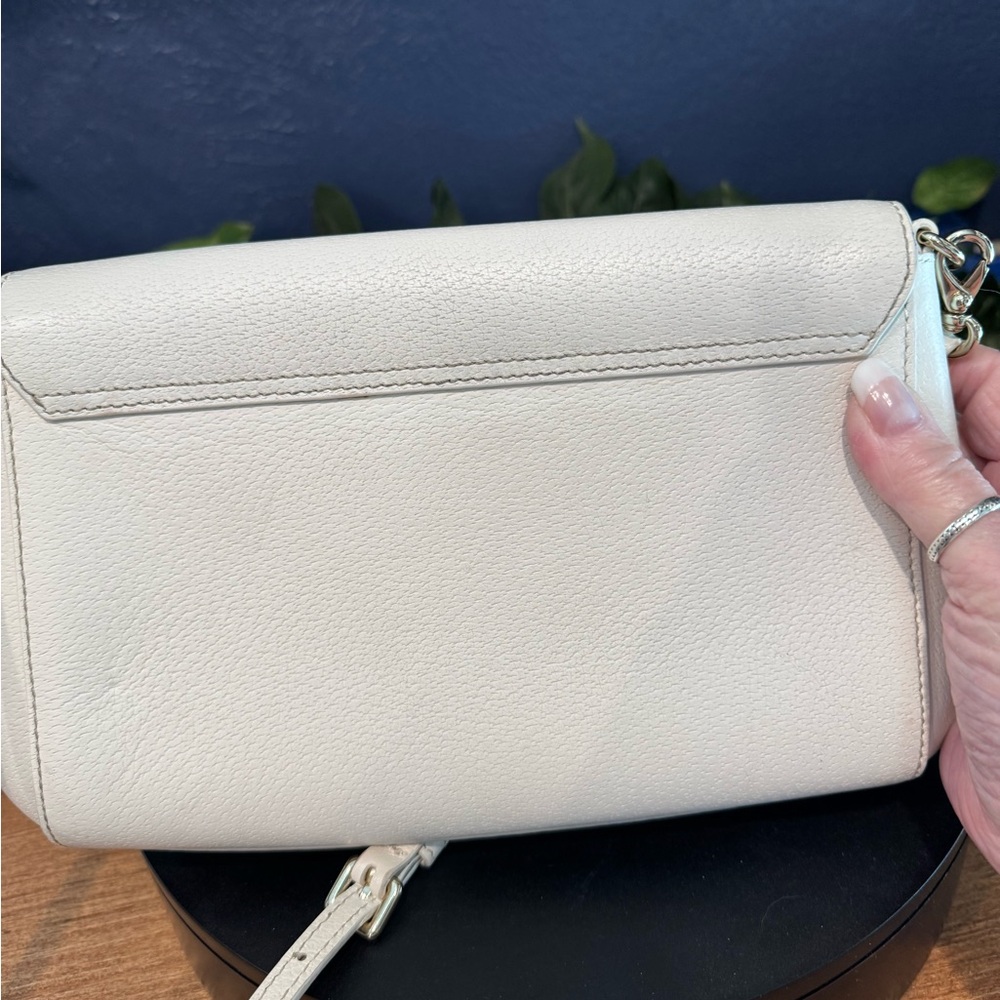 Kate Spade NY Ivory Scalloped Lace Detail Crossbody - Picture 3 of 7